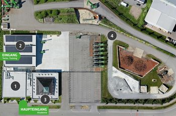 SENNEBOGEN Academy with its training grounds and museum