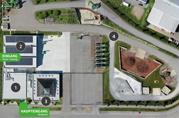 SENNEBOGEN Akademie mit ihrem Übungsgelände und dem Museum