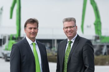 SENNEBOGEN Academy Managing Directors Michael Ibarth and Elmar Hurt