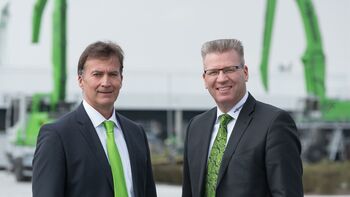 SENNEBOGEN Academy Managing Directors Michael Ibarth and Elmar Hurt